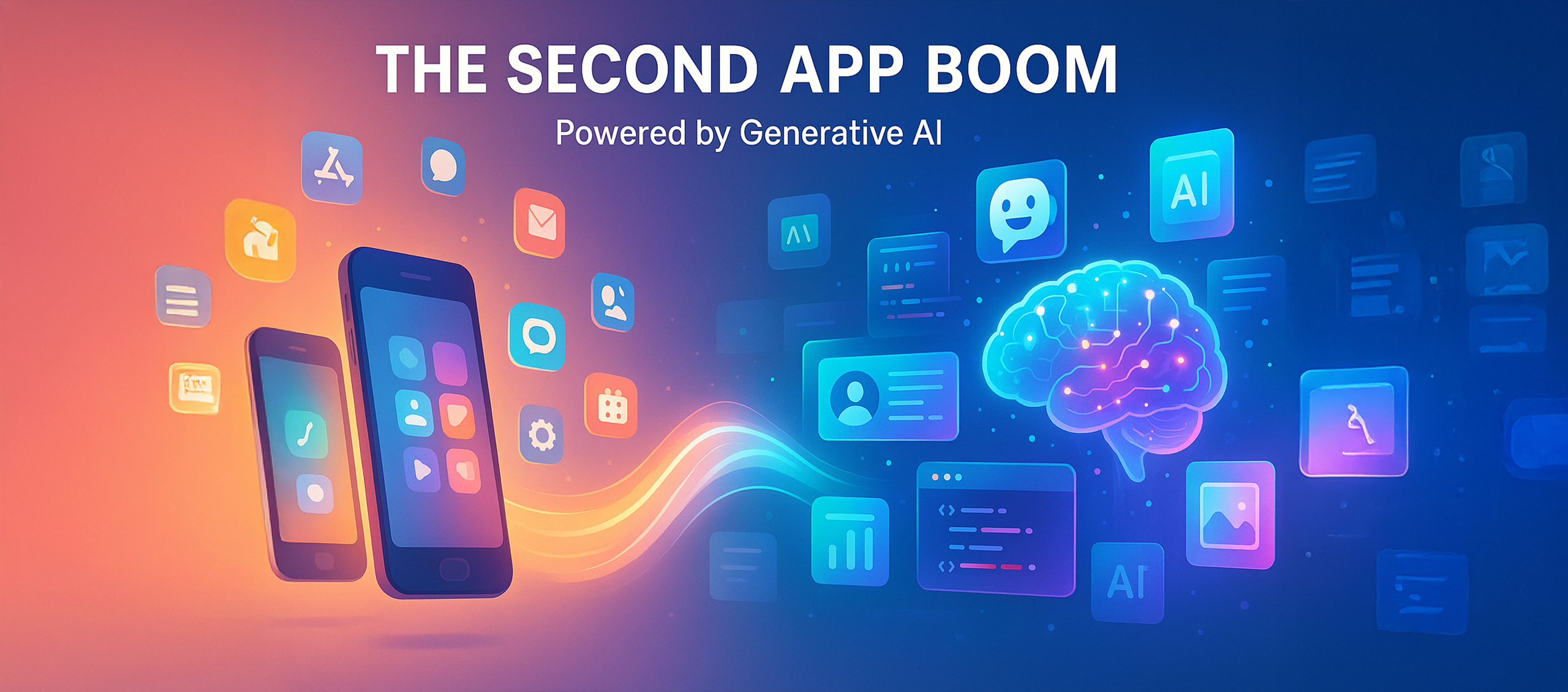 The Generative AI App Renaissance From Code to Content