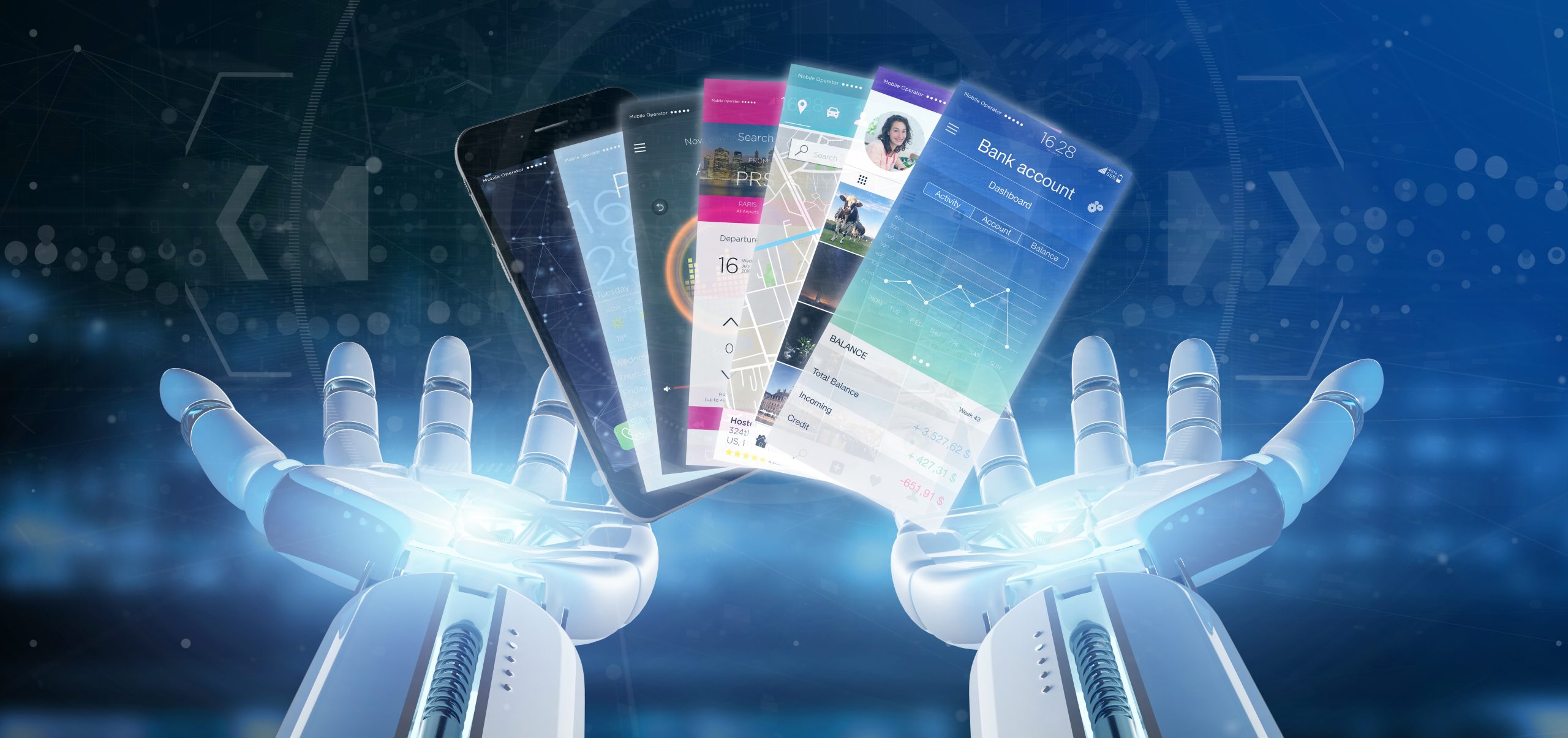 smartphone 3d rendering